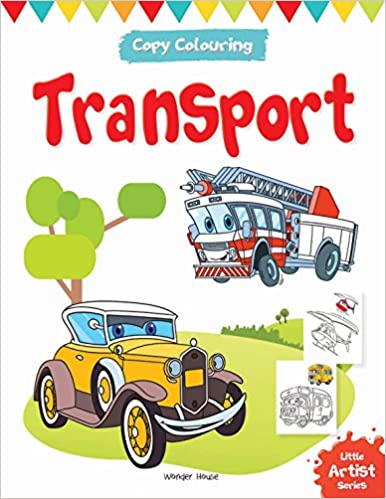 Wonder house Copy Colouring Transport